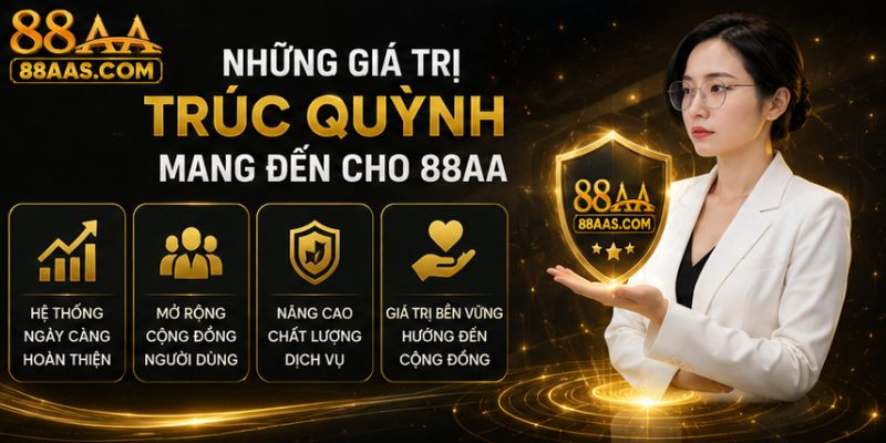 Những giá trị Trúc Quỳnh mang lại cho 88AA