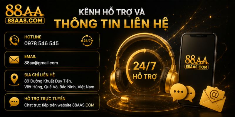 Thông tin liên hệ 88AA
